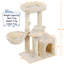 color 87cm H Cat Tree-49026033