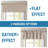 100% Blackout Curtain Valances for Kitchen Windows/Bathroom/Living Room/Bedroom Thermal Insulated Rod Pocket Valances for Windows, 2 Pack-1508882539