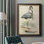 Toile encadrée de qualité supérieure embellie Antique Heron IV (ASH) - prête à être accrochée-1806648257