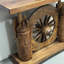 Console en bois massif sculpté