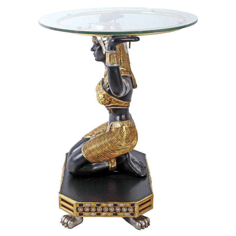 Egyptian Goddess Ma'at Console Table