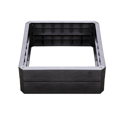 Graf Ergo Quadro Small Raised Bed 23.7 Gallon 23.6"Lx23.6Wx10"H Petronilla Collection