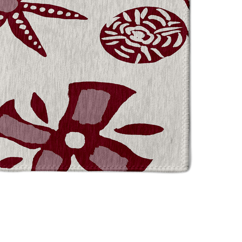 Alcesta Chenille Geometric Indoor Rug, Rectangle 2' x 3'