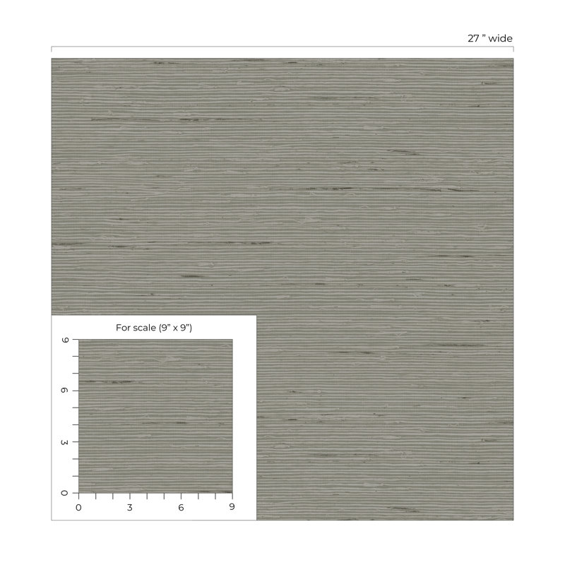 Papier peint en vinyle gaufré Ivy Bronx Designs, Beige
