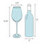 Diva 26 oz. Crystal Red Wine Glass