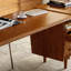 Bureau rectangulaire très pratique et exquis-2072837198