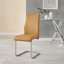 Tierra Modern Chrome Metal & Veneer Round Dining Table Set with 4 Upholstered Faux Leather Chairs-87471430-87471436