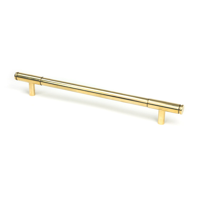 Bar Handle, Polished Brass, 22.4 cm