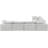 Issah Velvet U-Shaped Sectional Reversible-87141512