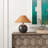 Luxardo 11.8" Modern Ceramic Lamp