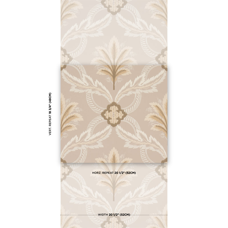 Papier peint Front Waltz, Tanné