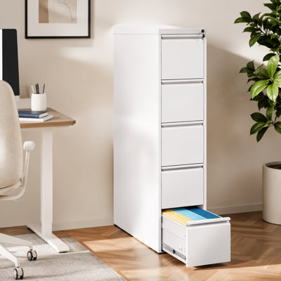 Classeur vertical en métal avec serrure Office Home Classeur vertical en acier A4 Légal / Lettre