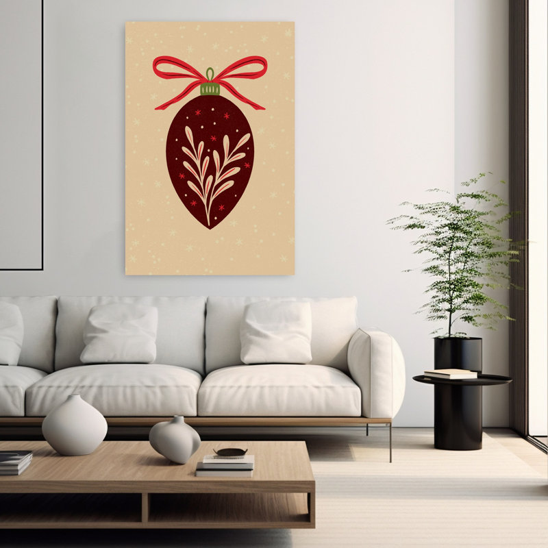 Contemporary Art Abstract Contemporary Winter Wall Art by Angela Minca - Wrapped Canvas Print, 152.4 cm H x 101.6 cm W