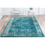 Tapis bleu Yareli-56547609