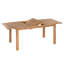 Castilla 4 - Person Acacia Wood Patio Dining Set with Extendable Rectangular Table