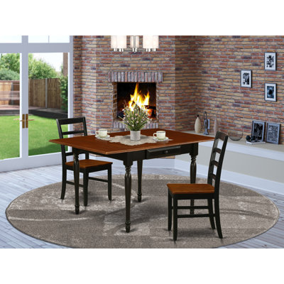 Curt Solid Wood Solid Wood Top Four Leg Dining Set