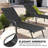 Aluminum Reclining Chaise Lounge (Set of 4)-417760865-417760874