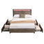 Lit plateforme double avec rangement Modern-5046462