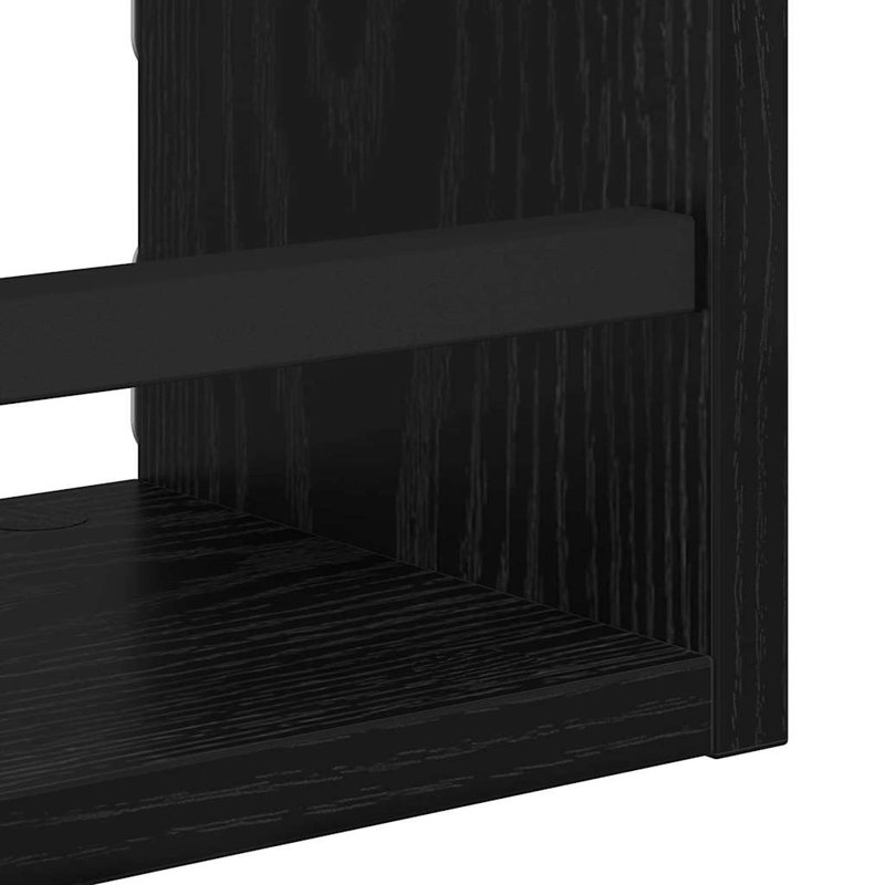 Floating Shelf, Black Oak
