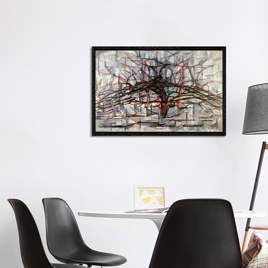 Tree, 1911 by Piet Mondrian - Wrapped Canvas Print