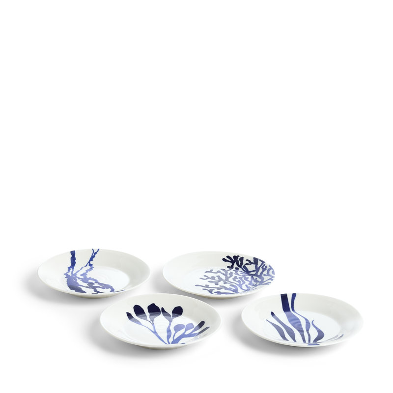 Royal Doulton 1815 Pacific Plate 6.3in 2025 Mixed Patterns, Set of 4
