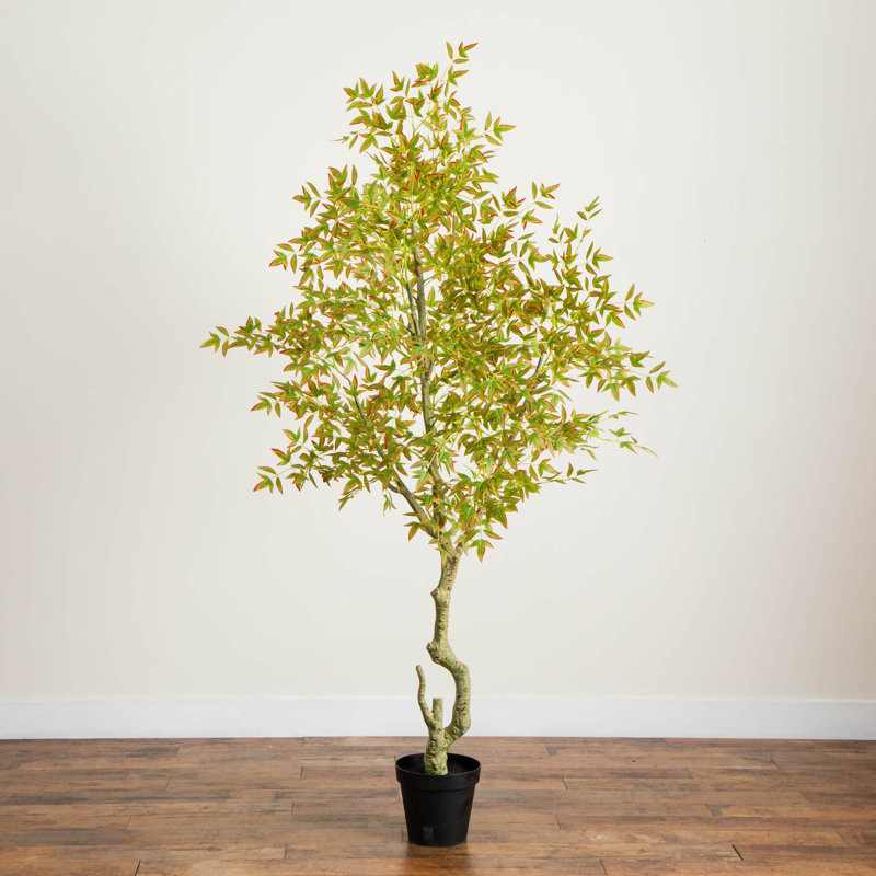 7Ft. Autumn Nandina Artificial Fall Tree