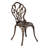 Agastya 2 - Person Patio Dining Set Umbrella Hole Included Round Table