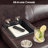 3-Piece Breathable Leather Power Reclining Sectional, Home Theater Couch With Storage, Cup Holder & LED-972976351