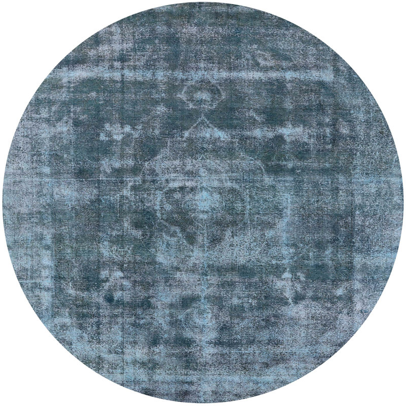 Moroccan Indoor Rug, Round 4'