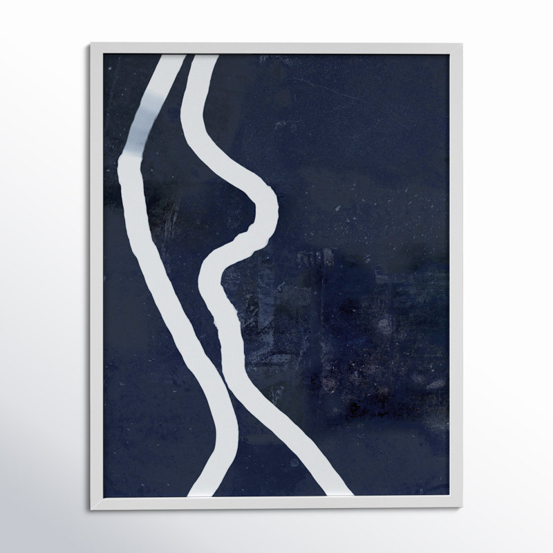 White Rope 2 Painting by Jacques Pilon, White, 20" H x 16" W