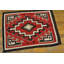 Bold Red Tribal geometric Antique Native American Navajo Flatweave Rug