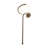 12.5" Wide Cupula Leaf Wall Sconce