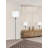 Ensemble de buffet de plancher et lampe de table 3 pièces Eridanus