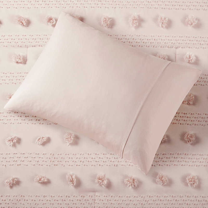Fun Comforter For Twin/twin Xl - Pink, Accents, With Treatment, Machine Washable, Twin Comforter + 1 Sham, Pink