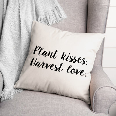 Coussin décoratif noir et blanc