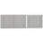 5-Level Adjustable 2-Piece Outdoor Chaise Lounge-1040014455