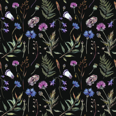 Aquarelle de fleurs sauvages