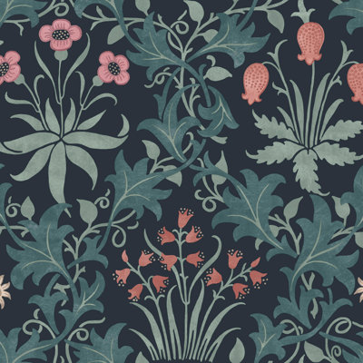 William Morris Celandine Forest Wallpaper