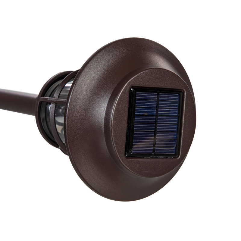 Bronze Solar Pathway Light Set of 4, Bronze