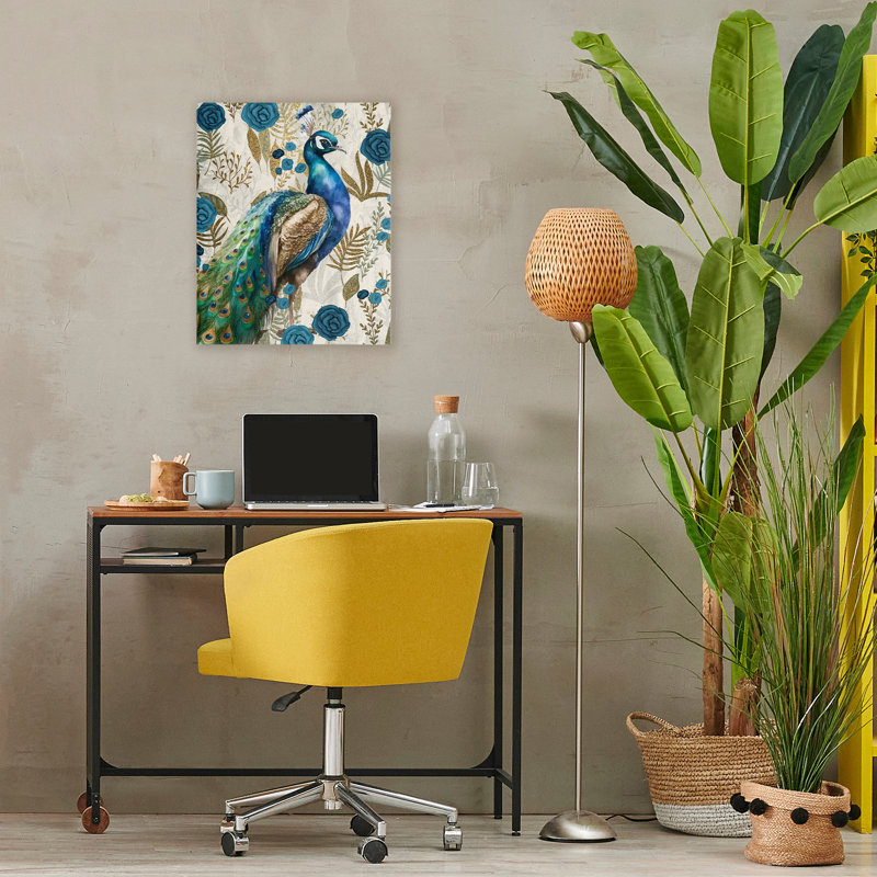 «Peacock Pride Botanicals», conception de Kim Allen, H 20 po x l 16 po