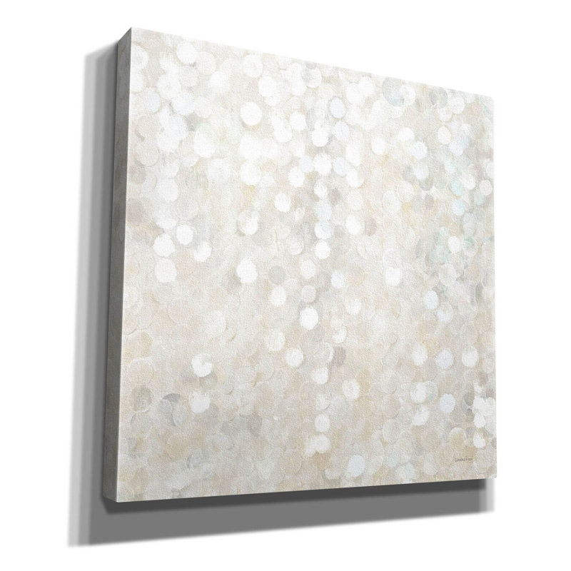«Shimmering Cascade» par Danhui Nai, art mural sur toile, H 37 po x l 37 po
