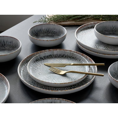 Creatable Uno Volcano 12 Piece Dinnerware Set, Service for 4