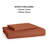 Bedsure Terracotta Duvet Cover Twin Size - Soft Double Brushed Bedding Set for Kids & Adults（Set of 3）-109724486-109724468