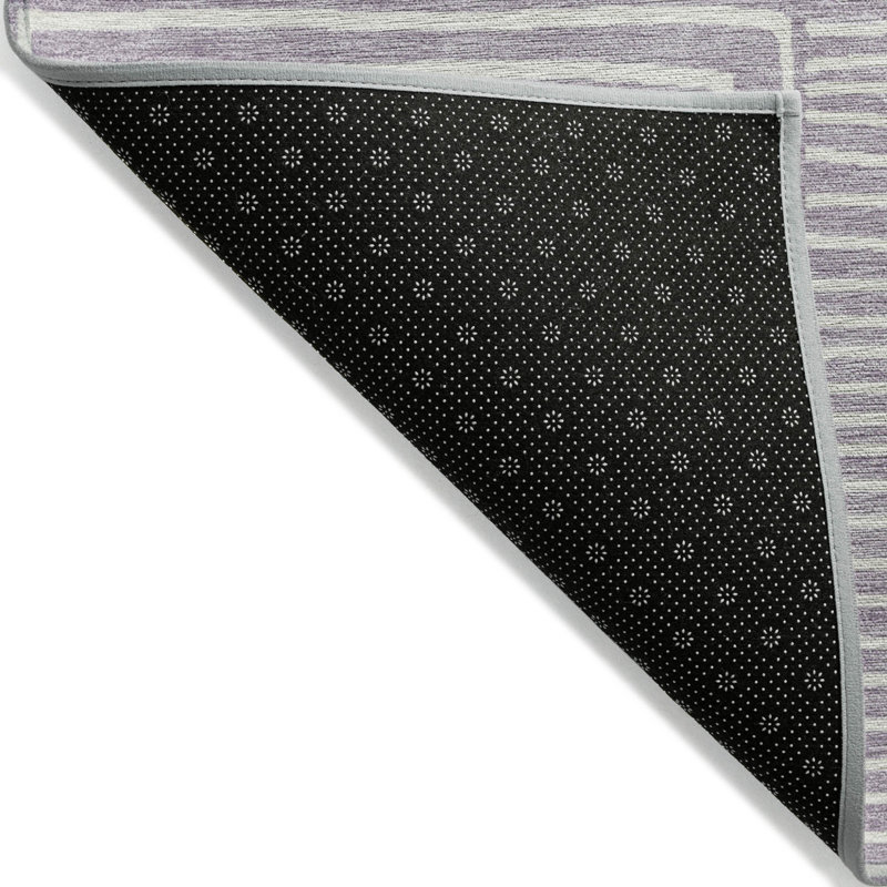 Tapis lavable rond 8 po