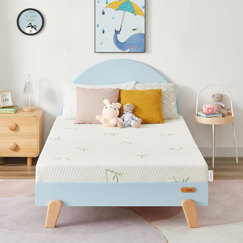 Matelas en mousse viscoélastique gélifiée Harriet Bee, Lit simple, 5"