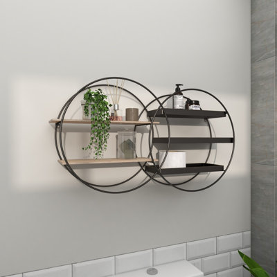 Alissabeth Circle Accent Shelf