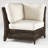 Wicker Patio Sectional with Cushions