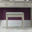 Lund Solid Wood Accent Stool