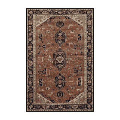 Tapis brun lavable à la machine