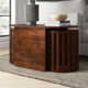 Billy Solid Wood Nesting End Table